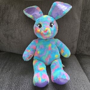 Build-A-Bear Tie Dye Colorburst Easter Bunny Rabbit